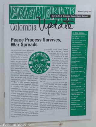Cat.No: 293833 Colombia Update: Vol. 12, No. 2, Winter/Spring 2001