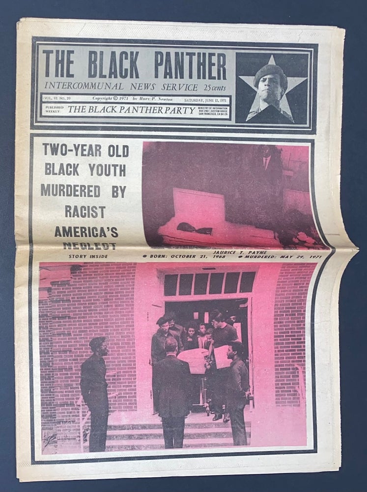 Cat.No: 293978 The Black Panther Intercommunal News Service. Vol. VI, no. 20