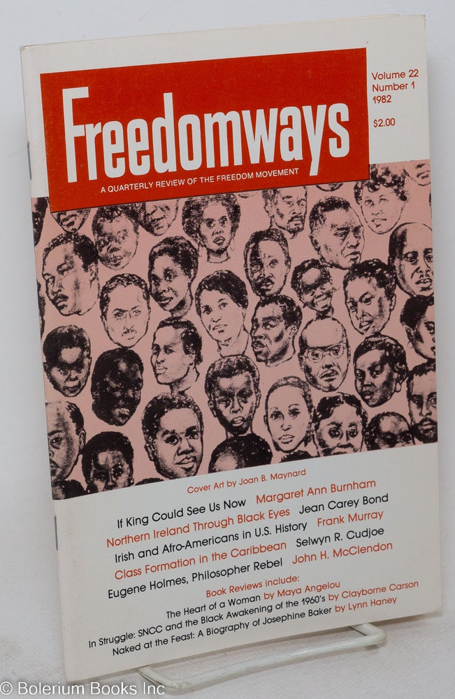 Cat.No: 293995 Freedomways, a quarterly review of the freedom movement. Vol. 22
