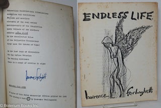 Cat.No: 294020 Endless Life: signed limited. Lawrence Ferlinghetti