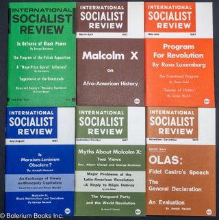 Cat.No: 294085 International Socialist Review [all six issues for 1967] Vol. 28, Nos. 1-6...