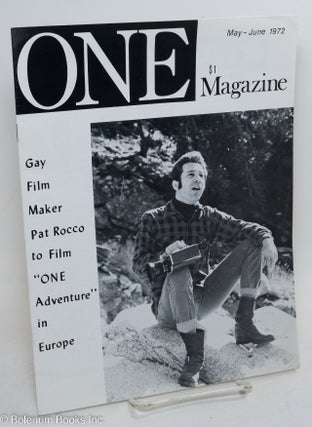 Cat.No: 294106 ONE Magazine: vol. 16, #3, May/June 1972: Gay Film Maker Pat Rocco....