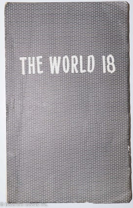 Cat.No: 294208 The World: a New York Literary Magazine; #18, Feb. - Mar. 1970: for...