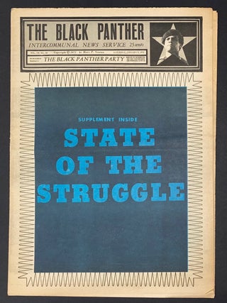 Cat.No: 294284 The Black Panther Intercommunal News Service. Vol. VII, no. 20. Saturday,...