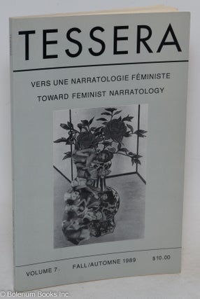 Cat.No: 294463 Tessera: Vol. 7, Fall / Automne 1989; Vers une narratologie féministe /...