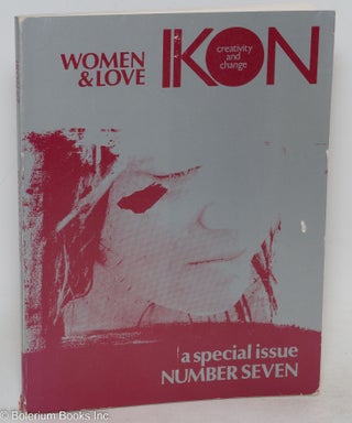 Cat.No: 294478 Ikon: creativity and change; second series, #7, Spring/Summer 1987; a...