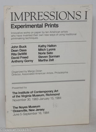 Cat.No: 294505 Impressions I. Experimental Prints