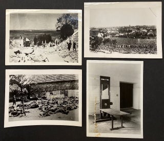 Cat.No: 294786 [Four press photos showing the results of the Nazi assault on Czechoslovakia