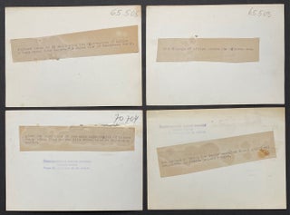 [Four press photos showing the results of the Nazi assault on Czechoslovakia]