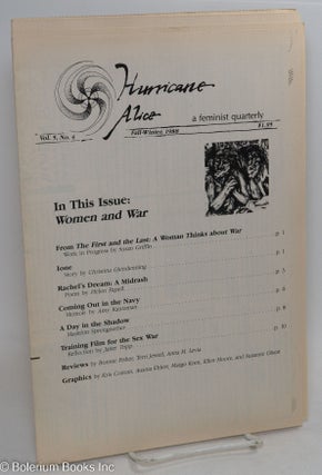 Cat.No: 294821 Hurricane Alice: a feminist quarterly; vol. 5, #4, Fall-Winter 1988. In...