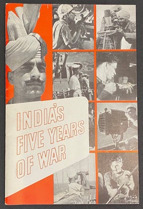 Cat.No: 294942 India's five years of war