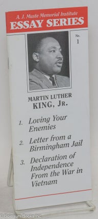 Cat.No: 294992 Loving your enemies; Letter from a Birmingham jail; Declaration of...