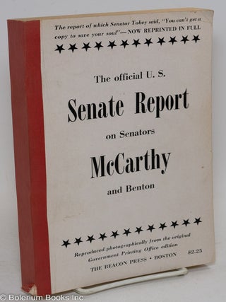 Cat.No: 295057 Report of the Subcommittee on Privileges and Elections to the Committee on...