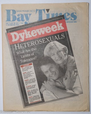 Cat.No: 295159 San Francisco Bay Times: the gay/lesbian/bisexual newspaper & calendar of...