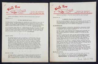 Cat.No: 295298 Write Now [Bulletins no. 11 and 44
