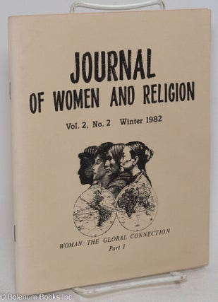 Cat.No: 295360 The journal of women and religion: vol. 2, #2, Winter 1982; Women: The...