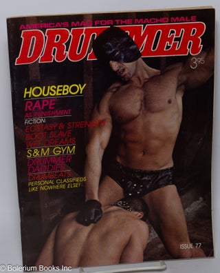 Cat.No: 295468 Drummer: America's mag for the macho male: #77; Houseboy; Rape as...