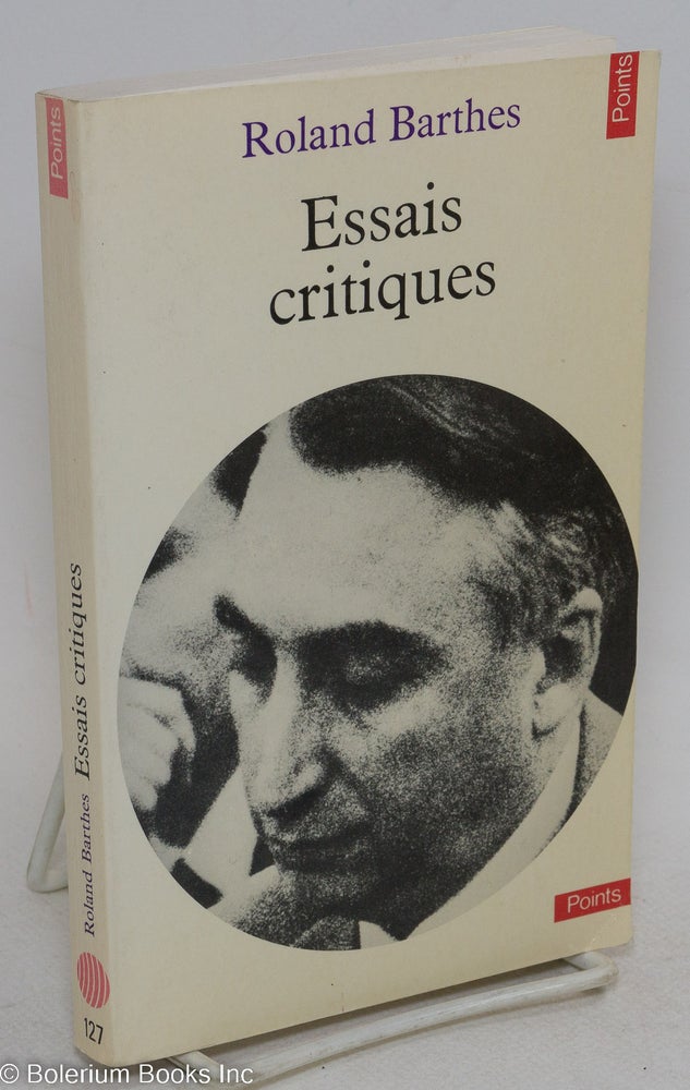 Cat.No: 295528 Essais Critiques. Roland Barthes.