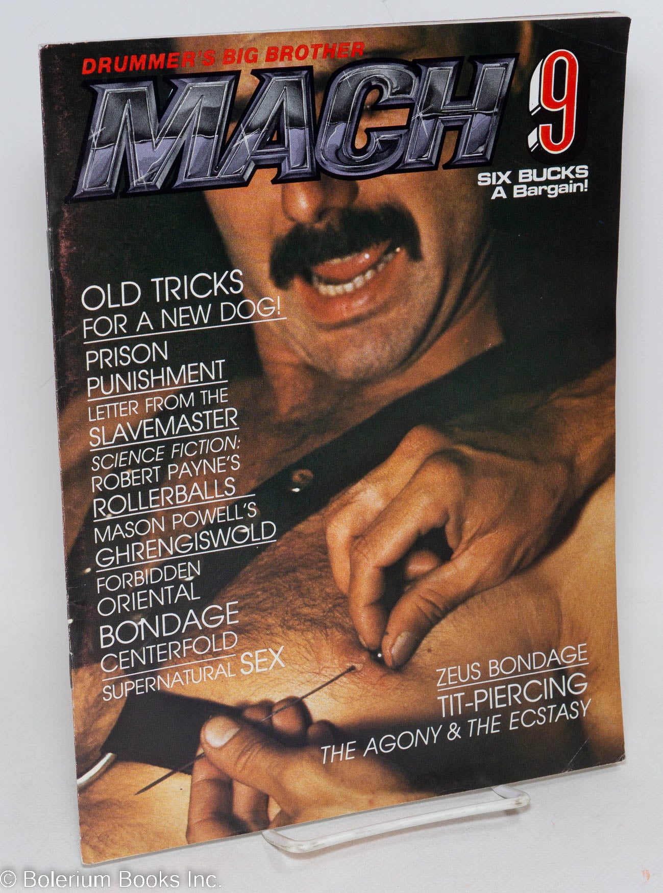 Mach Quarterly for Men: a Drummer super publication; vol. 1, #9: Forbidden  Oriental Bondage Centerfold | John H. Embry, Steve Saylor John W. Rowberry