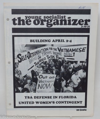 Cat.No: 295769 Young Socialist-The Organizer: Volume 14, No. 5, March 19, 1971. Young...