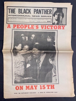 Cat.No: 296075 The Black Panther Intercommunal News Service. Vol. IX, no 29 (Saturday,...
