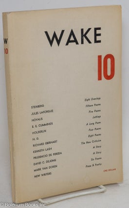 Cat.No: 296083 Wake: the creative magazine; #10. Seymour Lawrence, José Garcia...