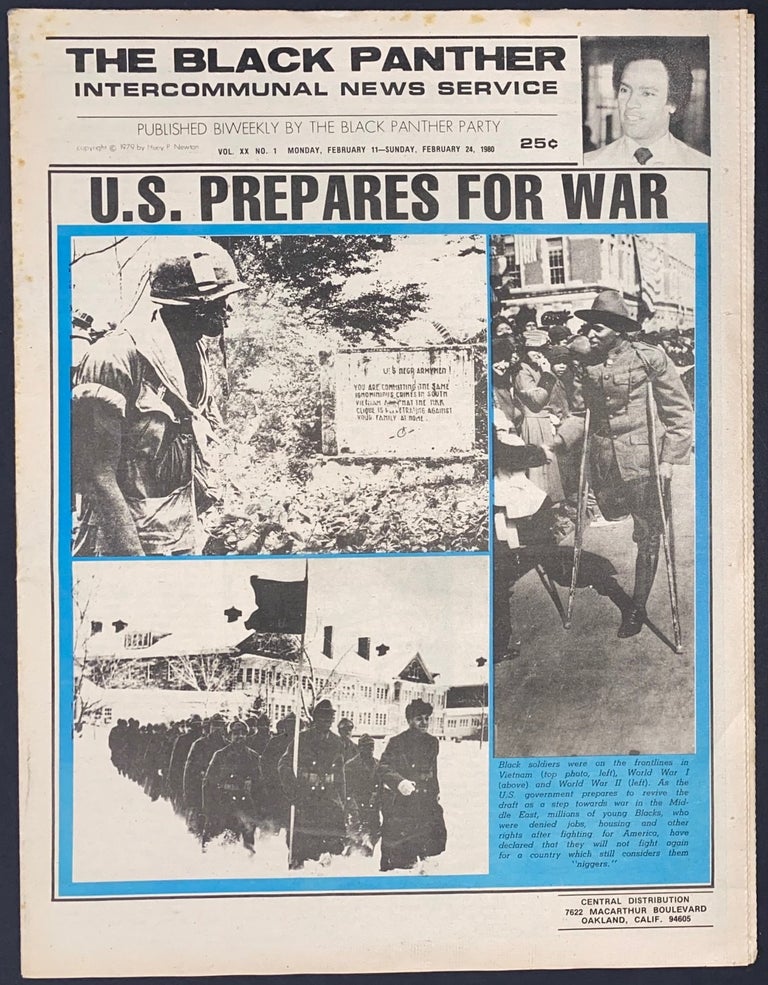 Cat.No: 296336 The Black Panther Intercommunal News Service. Vol. XX no. 1