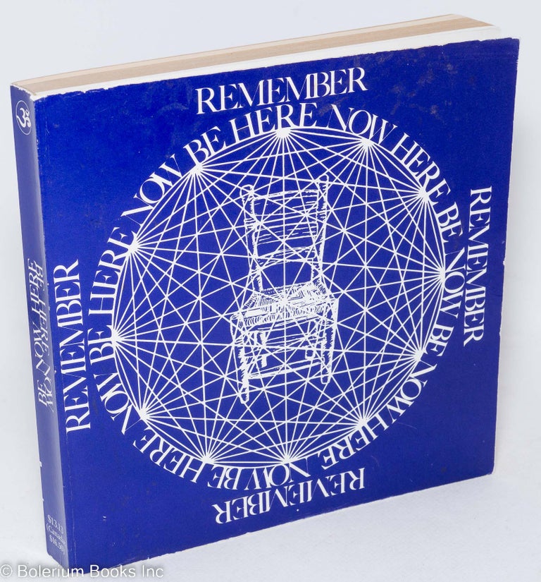Cat.No: 296362 Remember - Be Here Now. Richard Alpert, aka Ram Dass.