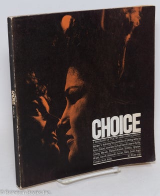 Cat.No: 296415 Choice: a magazine of poetry & photography; #5. John Logan, Aaron Siskind,...