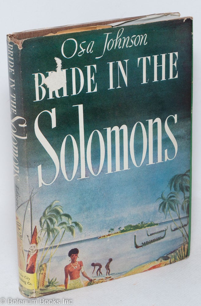 Cat.No: 296512 Bride in the Solomons. Illustrated. Osa Johnson.