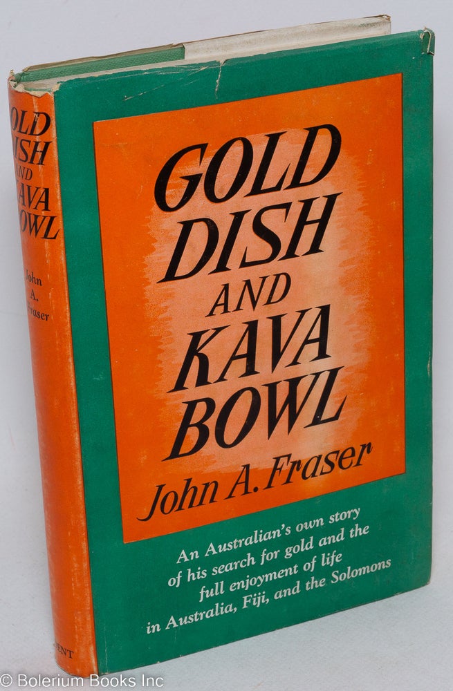 Cat.No: 296548 Gold dish and Kava bowl. John A. Fraser.