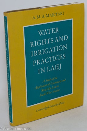Cat.No: 296594 Water Rights and Irrigation Practices in Lahj: A Study of the Application...