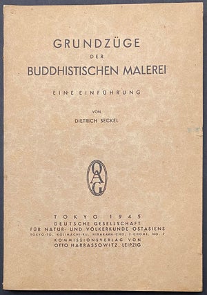 Cat.No: 296597 Grundzüge der buddhistischen Malerei: Eine Einführung. Dietrich Seckel
