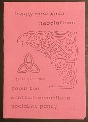 Cat.No: 296618 Happy New Year Revolutions. Neerday greetings from the Scottish Republican...