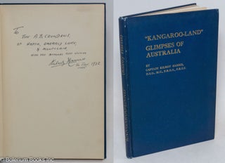 Cat.No: 296649 "Kangaroo-Land" Glimpses of Australia. With Map and 71...