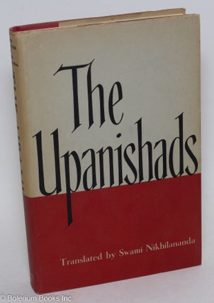Cat.No: 296711 The Upanishads. Volume 1: Katha, Isa, Kena, and Mundaka. Swami Nikhilananda
