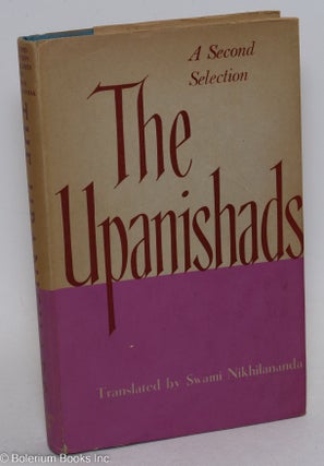 Cat.No: 296713 The Upanishads: A Second Selection; Svetāsvatara, Prasna, and Māndukya...