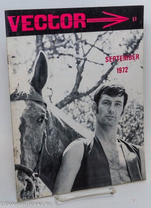 Cat.No: 296829 Vector: a voice for the homosexual community; vol. 8, #8, September 1972....