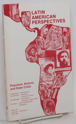 Cat.No: 296858 Latin American Perspectives: Issue 43, Vol. 11, No. 4, Fall 1984;...