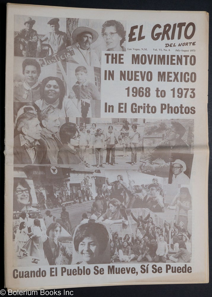 Cat.No: 296916 El Grito del Norte: vol. VI, no 6, July-August 1973