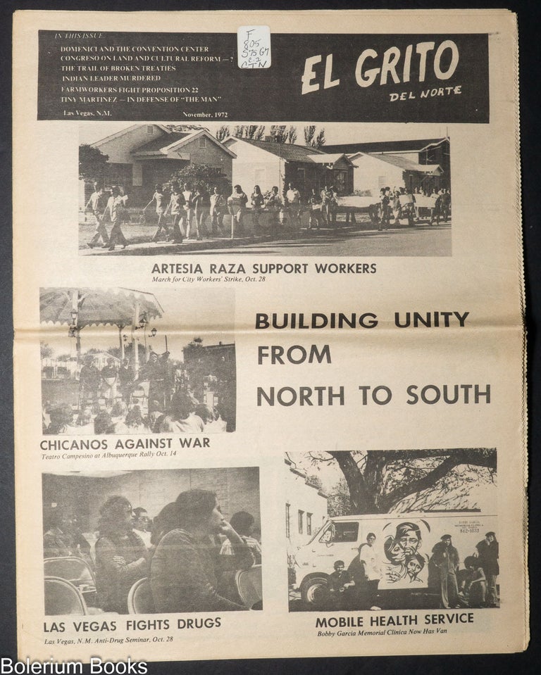 Cat.No: 296924 El grito del Norte: November 1972
