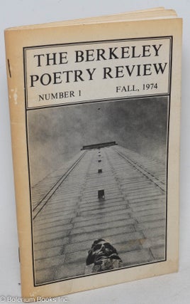 Cat.No: 296994 Berkeley Poetry Review: #1, Fall, 1974. Rob Wilson, Suzanne Morgenstern...
