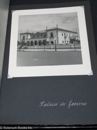 A Sua Excelencia O Mayor de Oakland. Recordacao dq Cidade de Nova Lisboa [aka Huambro]. 7 Junho 1956 [ms title].