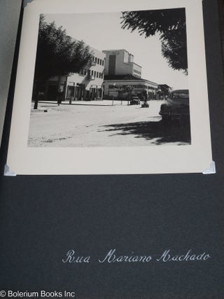 A Sua Excelencia O Mayor de Oakland. Recordacao dq Cidade de Nova Lisboa [aka Huambro]. 7 Junho 1956 [ms title].