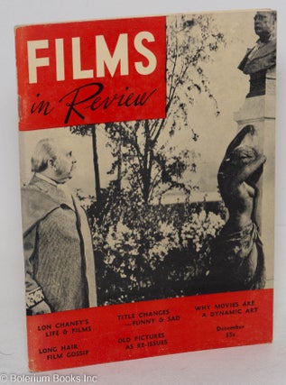 Cat.No: 297084 Films in Review: vol. 4, #10, Dec. 1953: Lon Chaney's Life & Films. Henry...