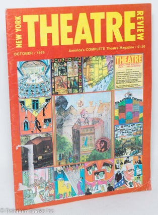 Cat.No: 297192 New York Theatre Review: America's complete theatre magazine; vol. 2, # 8,...