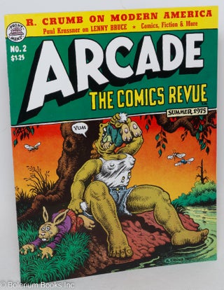Cat.No: 297198 Arcade: the comics revue #2, Summer 1975: R. Crumb on Modern America. Art...