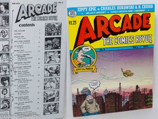Cat.No: 297200 Arcade: the comics revue #3, Fall 1975: Zippy the Pinhead signed by Bill...