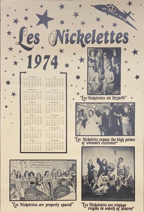 Cat.No: 297209 Les Nickelettes 1974 [calendar poster