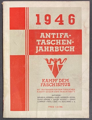 Cat.No: 297263 Antifa-Taschen-Jahrbuch für 1946. Ernst Lemmer